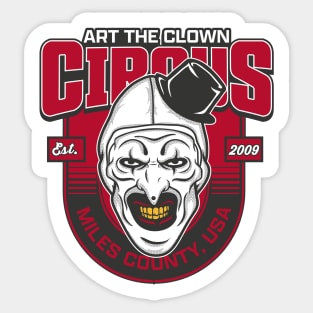Art Clown Circus Sticker